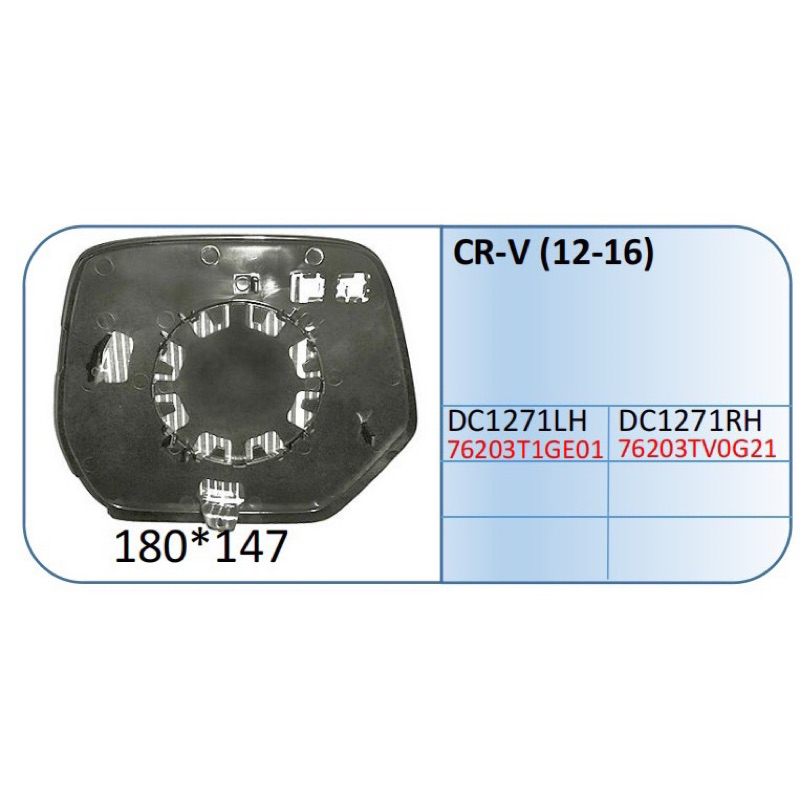 2 MẶT GƯƠNG CHIẾU HẬU HONDA CRV 2012-2016 có sấy điện