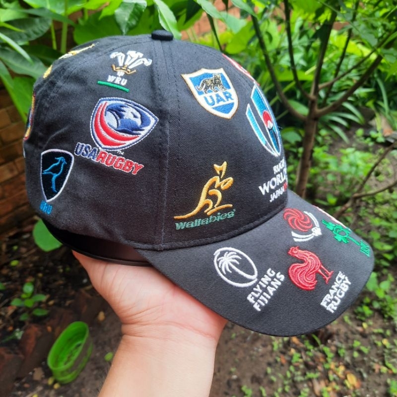 Mũ lưỡi trai màu đen logo con gà, hoa siêu dễ thương, cá tính phù hợp cho nam nữ/ Nón kết màu đen Japan con gà, hoa