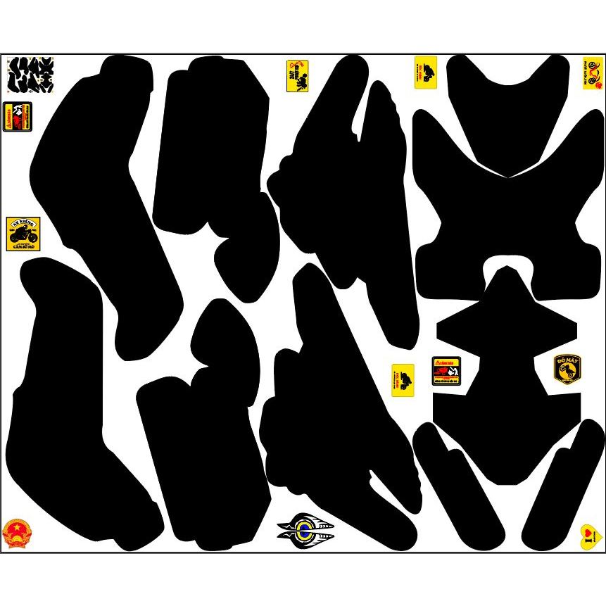 TEM TRÙM XE ĐIỆN XMEN MÃ 373 FULL ĐEN