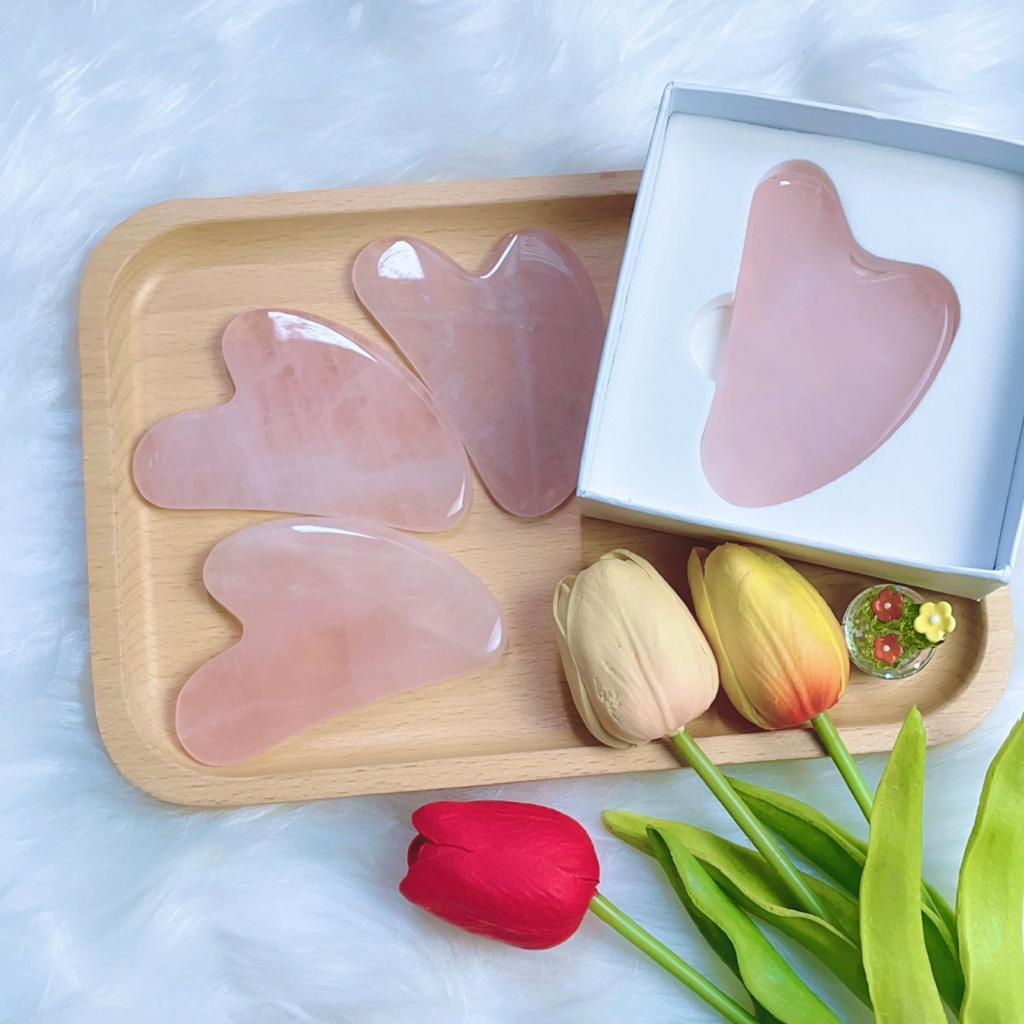 Đá GuaSha Massage Mặt, Miếng Đá Gua sha Mát Xa Mặt Nâng Cơ Trẻ Hóa Làn Da_DGS02