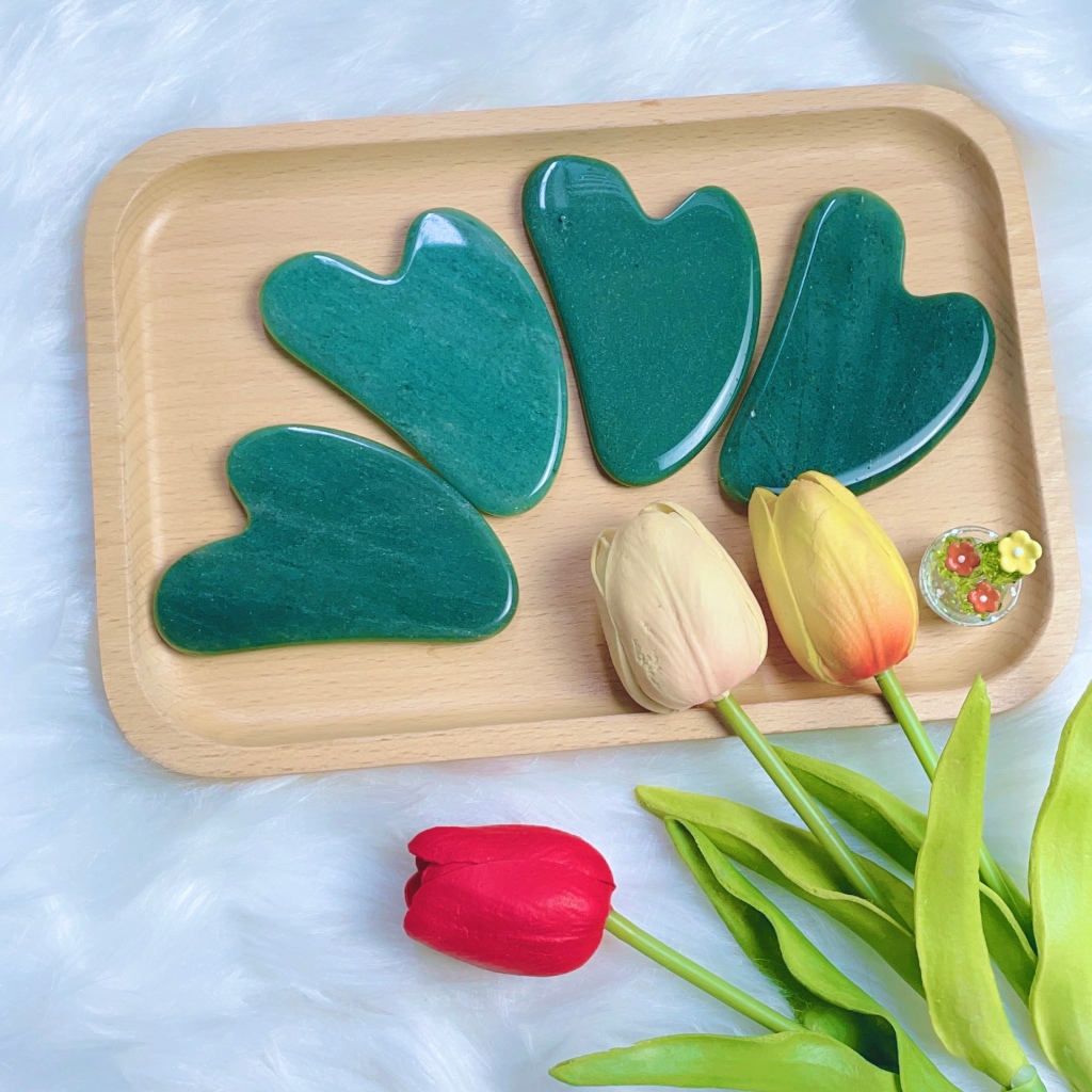 Đá GuaSha Massage Mặt, Miếng Đá Gua sha Mát Xa Mặt Nâng Cơ Trẻ Hóa Làn Da_DGS02