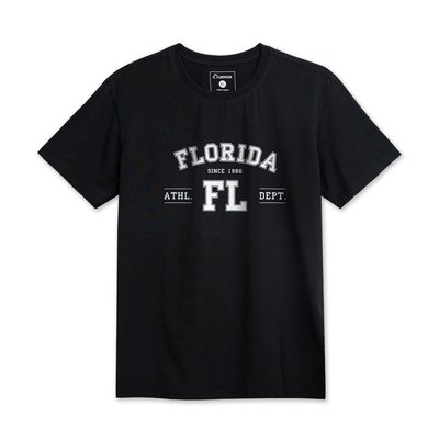 Áo thun nữ AMAX in chữ FLORIDA vải cotton USA cao cấp