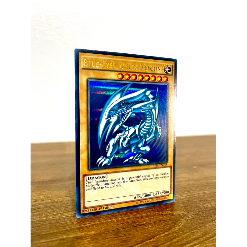 Thẻ bài Blue Eyes White Dragon, Ultra Rare DUSA-EN043