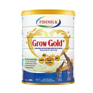 Sữa bột fidimilk grow lon 900g