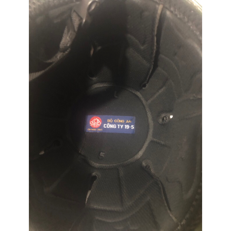 Mũ bảo hiểm HCKT xanh rêu có kính