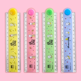 Thước gấp in họa tiết hoạt hình dễ thương tiện dụng cho trẻ Dài 30cm