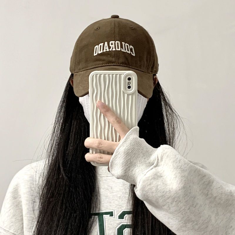 Mũ lưỡi trai, nón kết chất liệu vải Kaki thêu chữ COLORADO from mềm Unisex đi học đi chơi SOLILA STORE