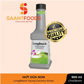 Mứt Dừa Non - LongBeach Young Coconut Puree 900ml