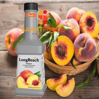 Mứt đào - longbeach peach puree 900ml