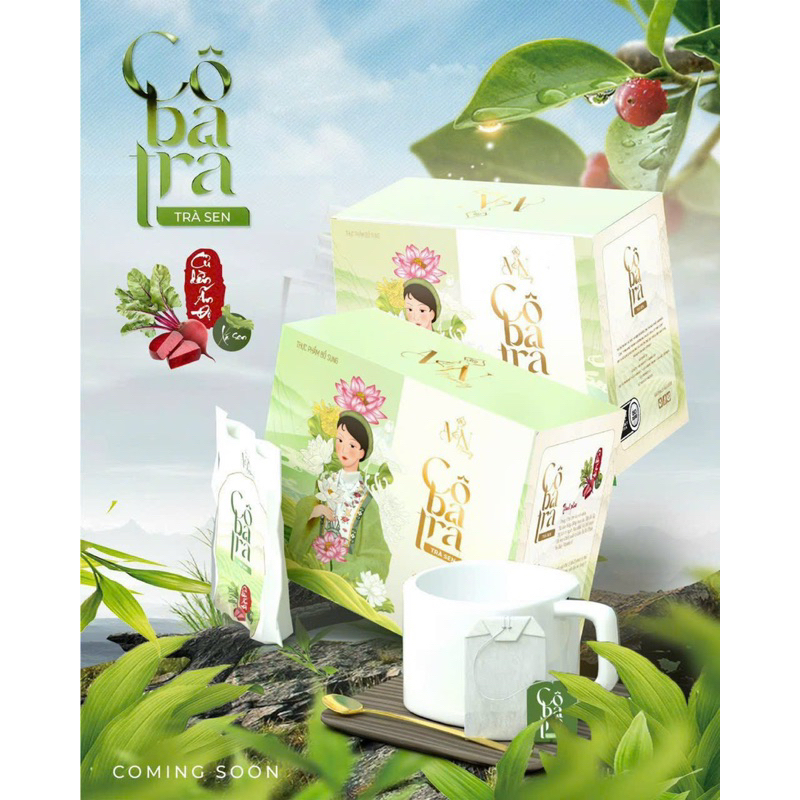 Trà Sen Cô Ba Trà  chính hãng
