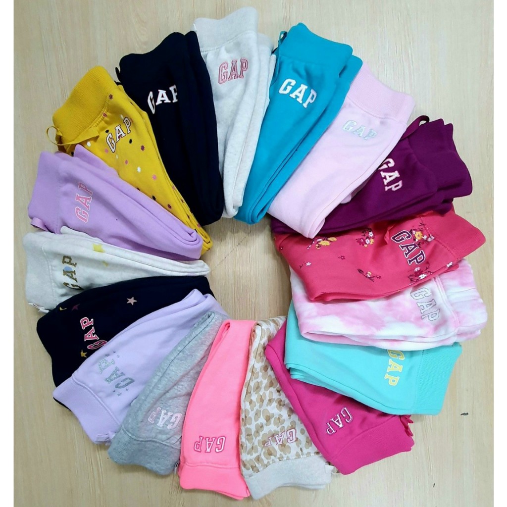 Quần jogger BabyG.ap bé gái hàng VN xuất xịn