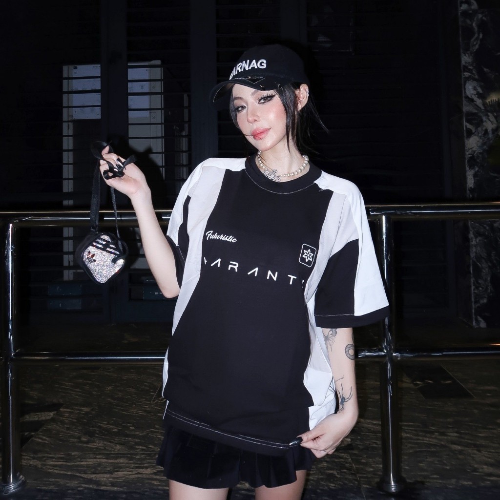 Áo Thun Phối Nhiều Màu Karants Local Brand Streetwear Form Oversize - KR62