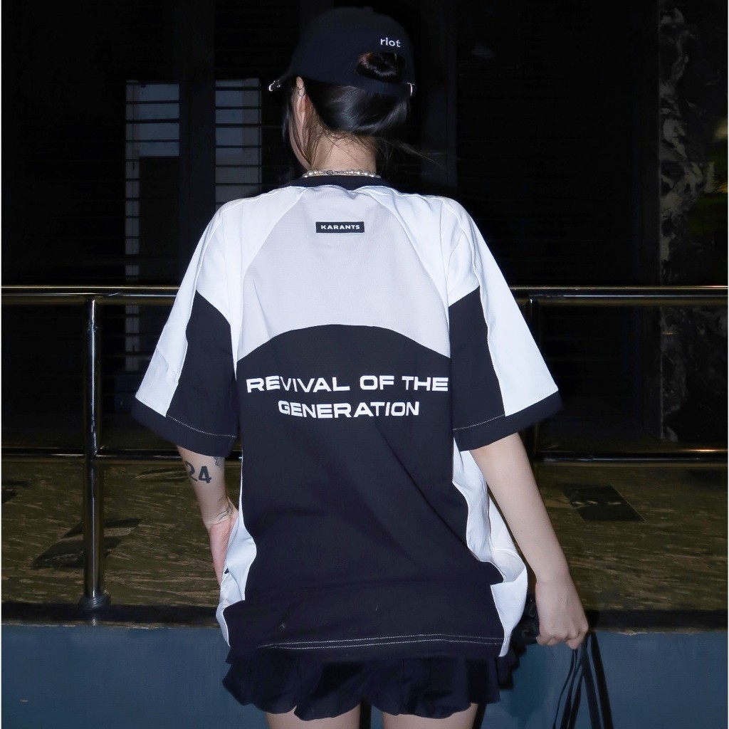 Áo Thun Phối Nhiều Màu Karants Local Brand Streetwear Form Oversize - KR62