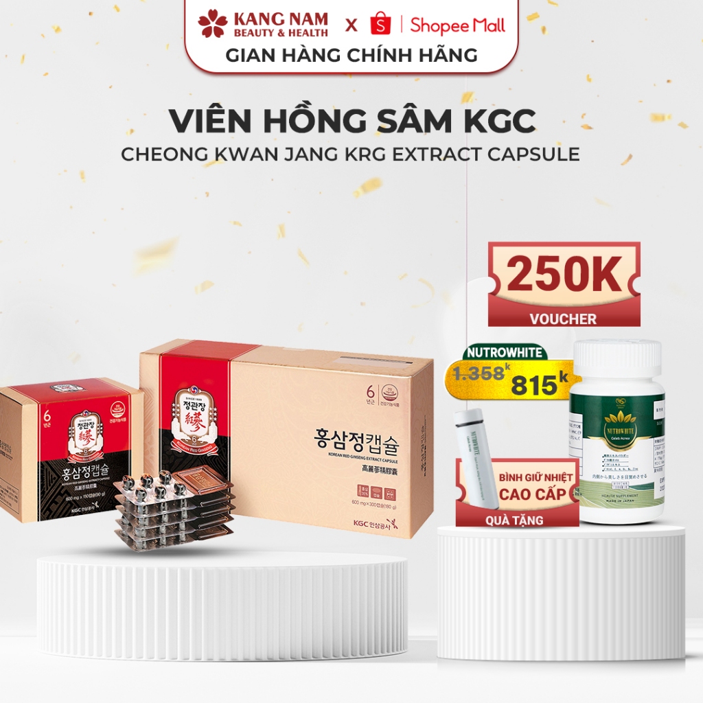 Viên Hồng Sâm KGC Cheong Kwan Jang KRG Extract Capsule 300 Viên