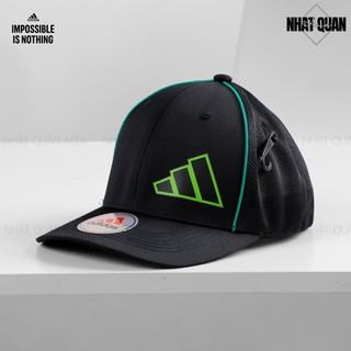 Mũ lưỡi trai Adidas viền dạ quang phối lưới bít đuôi - Nhật Quân Asia nhatquanasia