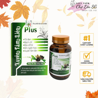 [CHÍNH HÃNG] Viên uống Xuyên Tâm Liên Plus hỗ trợ giảm ho, giảm đờm  - Hộp 30 viên