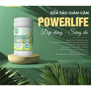 Sữa Tảo Giảm Cân POWERLIFE chính hãng hộp 260g giảm mỡ bụng hiệu quả an