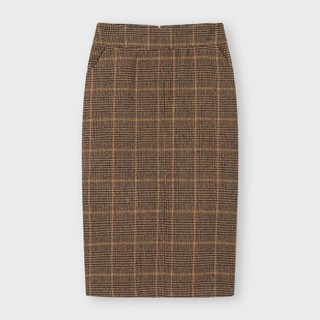 Chân váy nữ dài kẻ Linda Midi Skirt - Meemdy
