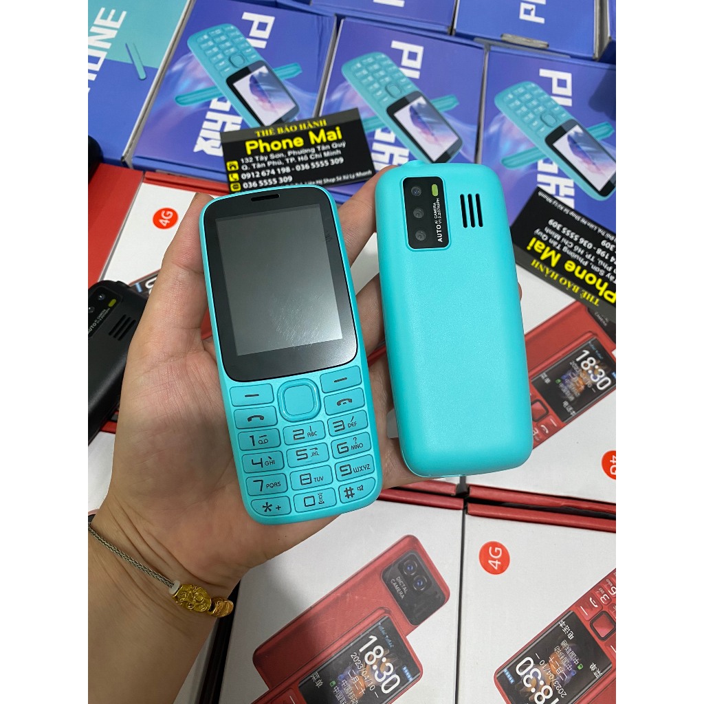 Điện thoại Người Già H11 Sóng 4G 2 Sim Loa To, Sóng Khỏe, Pin cực trâu - Full box - BH 12 Tháng