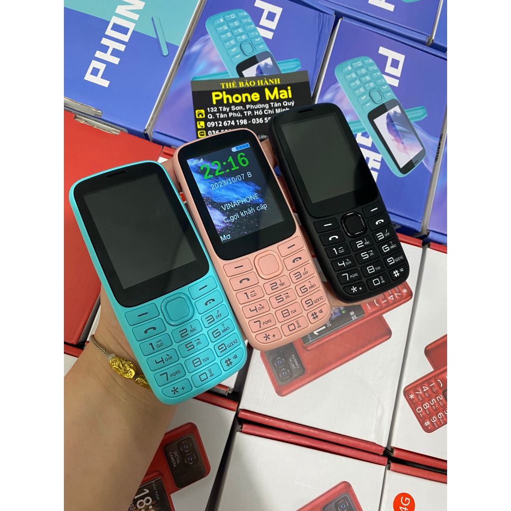 Điện thoại Người Già H11 Sóng 4G 2 Sim Loa To, Sóng Khỏe, Pin cực trâu - Full box - BH 12 Tháng