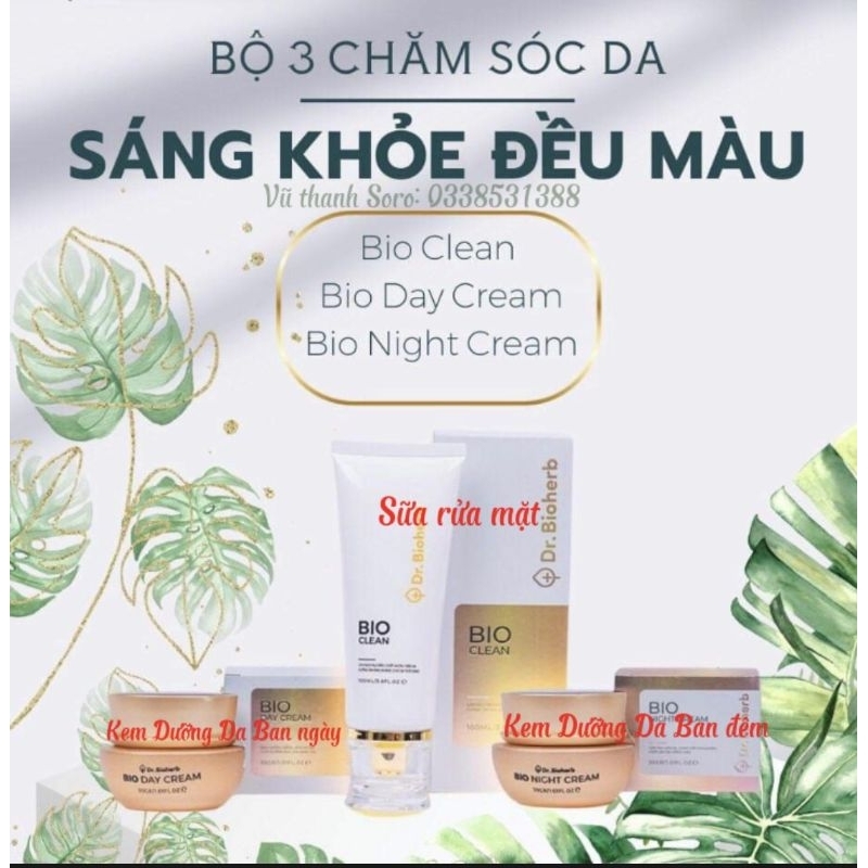 Bộ Chăm Sóc Da Cơ Bản Bioherd