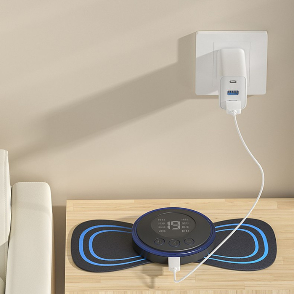 Miếng Dán Massage Cổ Vai Gáy Xung Điện Chuyên Sâu - Máy Massage Mini Tiện Lợi Giảm Đau Mỏi Hiệu Quả