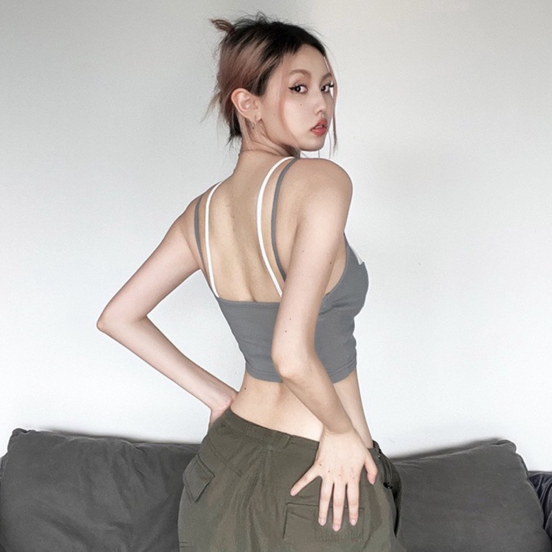 Áo 2 dây cá tính