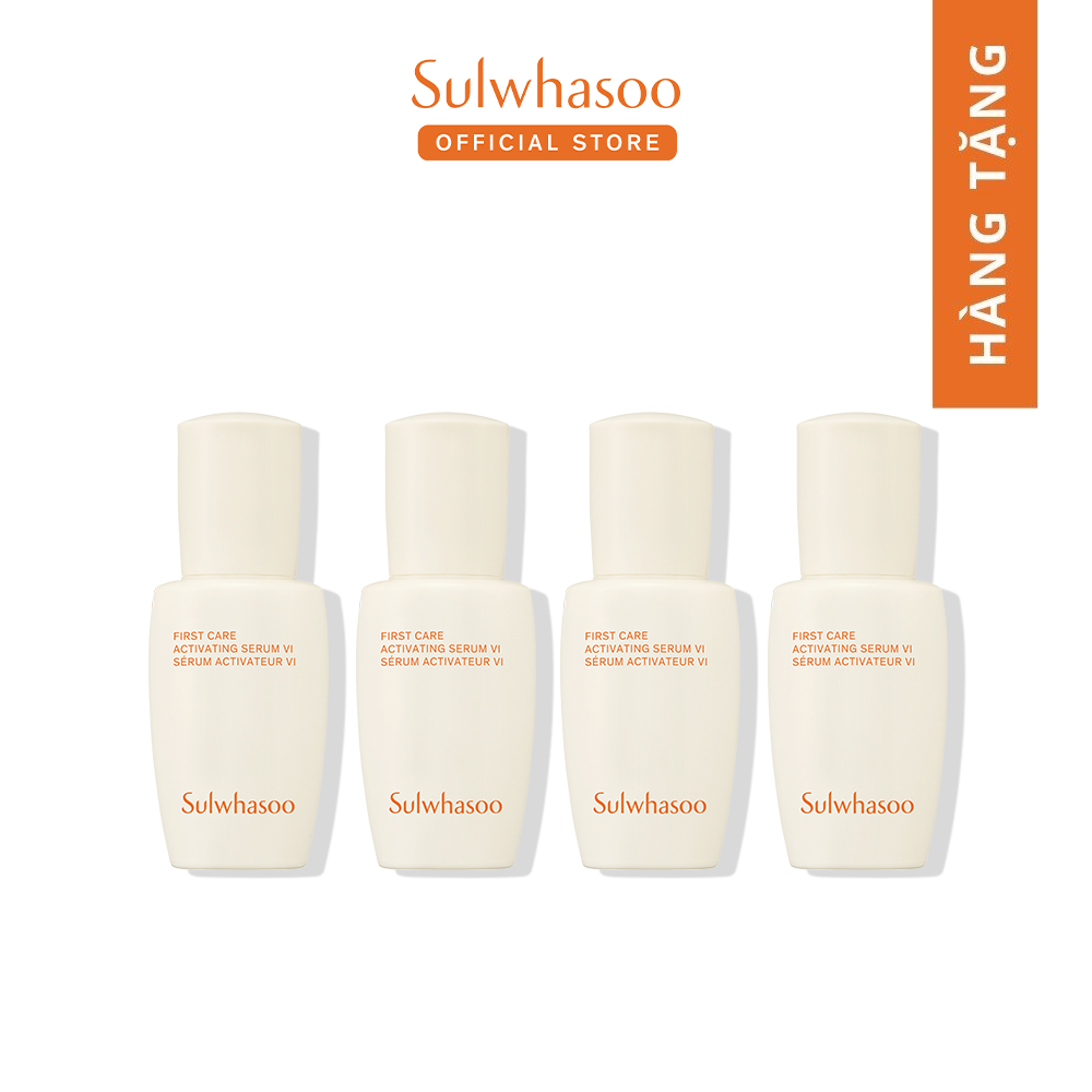 [HB Gift] 4 Tinh Chất Dưỡng Da Đầu Tiên Sulwhasoo First Care Activating Serum Thế Hệ VI 8ml x 4