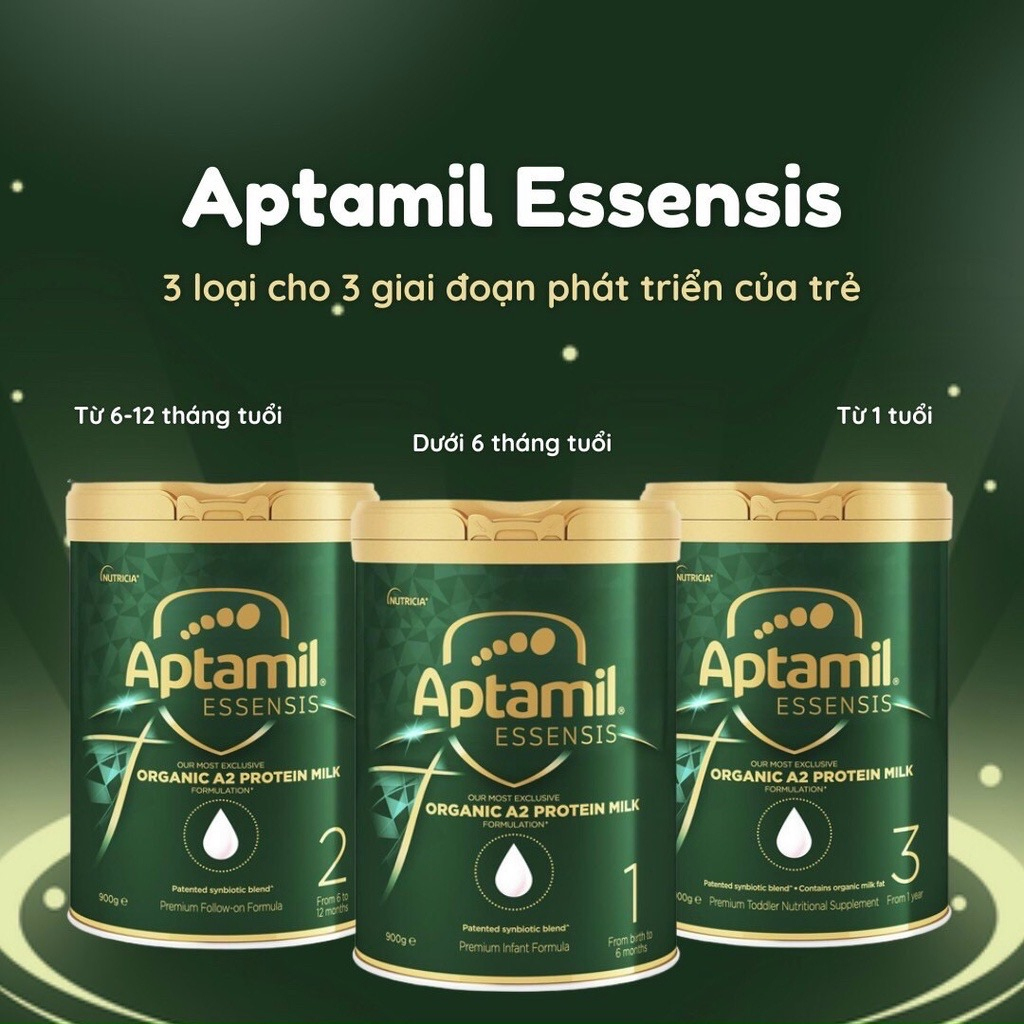 Aptamil - Sữa công thức Aptamil Essensis Organic A2 - SCT006004