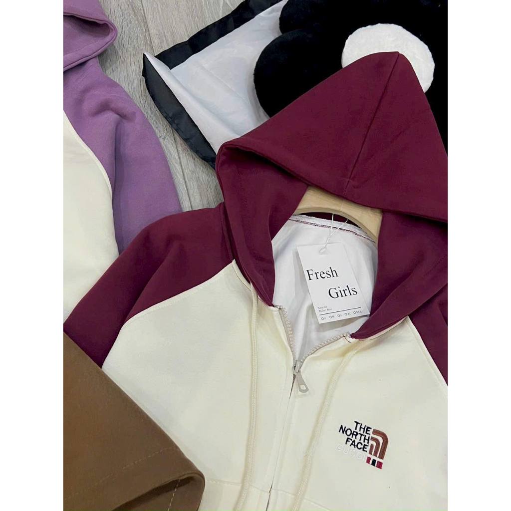 Áo khoác nỉ 2 da tay ráp lăng