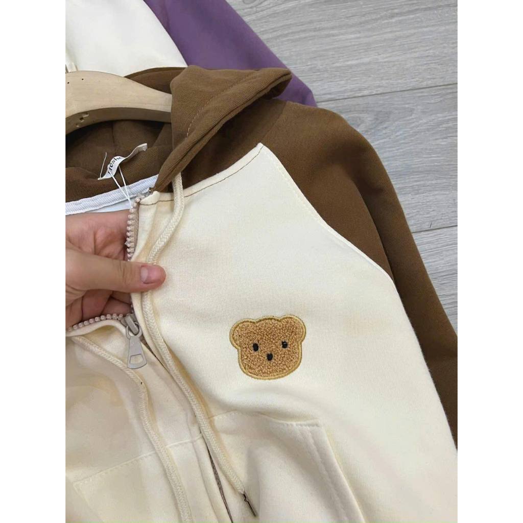 Áo khoác nỉ 2 da tay ráp lăng