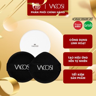 Bông Ướt Tròn, Mút Tán Kem Nền, Phấn Nước Vacosi Bông Cushion - Prs Round Pro Sponge