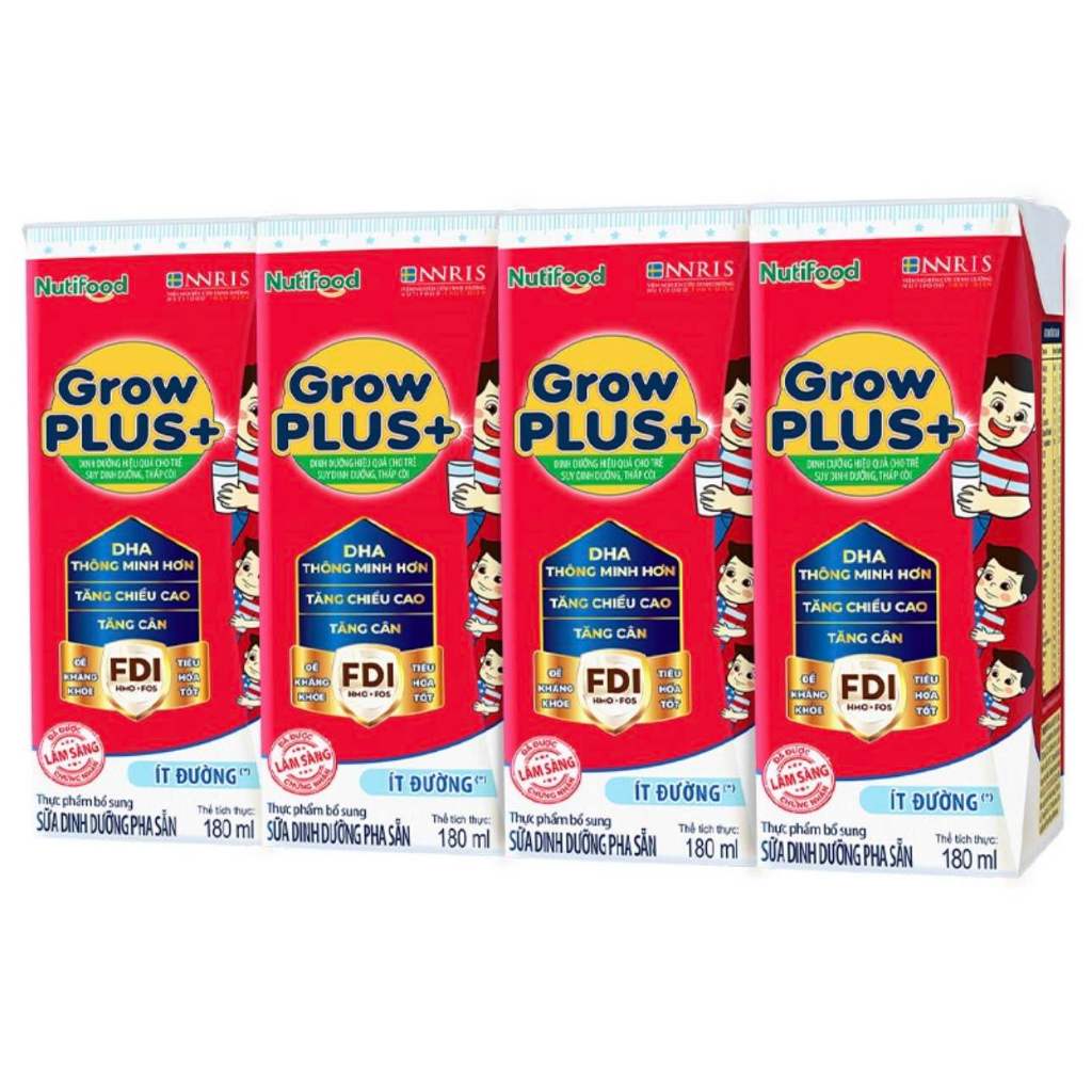 Sữa Pha Sẵn Growplus Nutifood 110ml/180ml