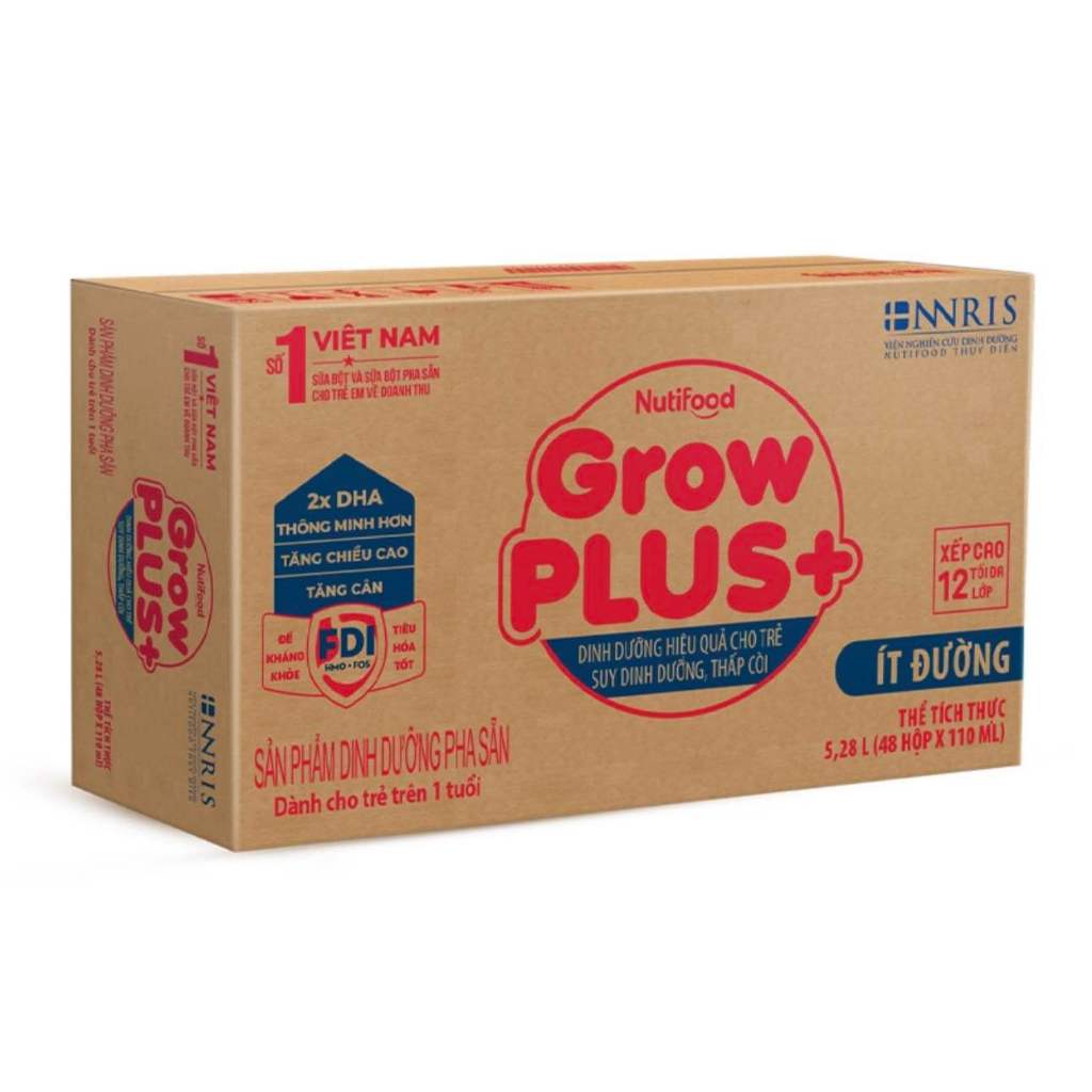 Sữa Pha Sẵn Growplus Nutifood 110ml/180ml