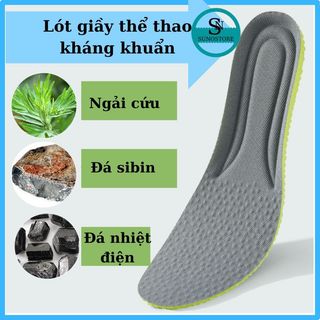 Lót giày nam nữ kháng khuẩn khử mùi bằng thảo dược,lót giày thể thao nam nữ đủ size nhẹ êm thoáng khí lg13