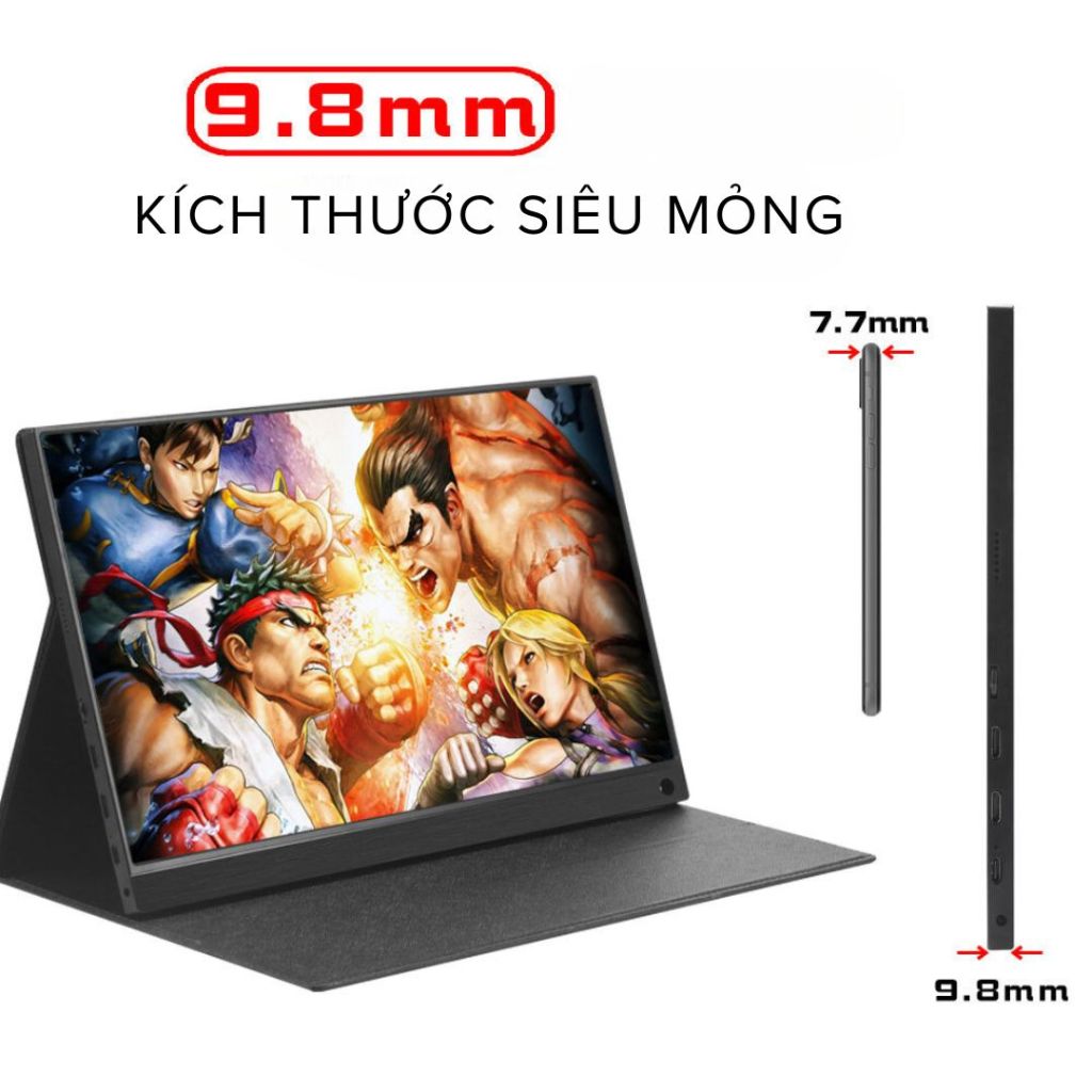 Màn Hình Di Động 15.6inch IPS FHD/2K/4K Type C HDMI, Màn Hình Thay Thế Cho Điện Thoại, Máy tính, Laptop