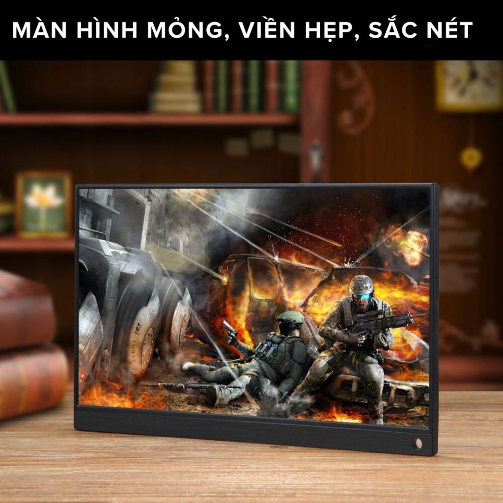 Màn Hình Di Động 15.6inch IPS FHD/2K/4K Type C HDMI, Màn Hình Thay Thế Cho Điện Thoại, Máy tính, Laptop