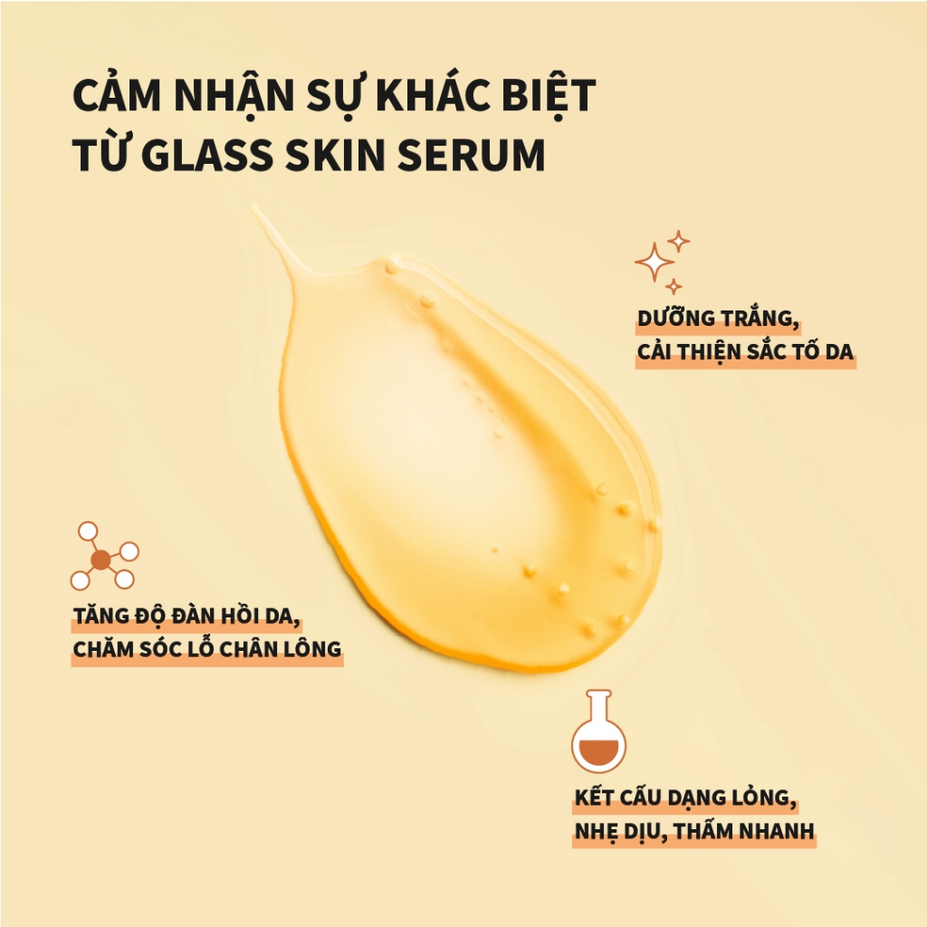 Tinh chất dưỡng sáng da Caryophy glass skin serum 50ml