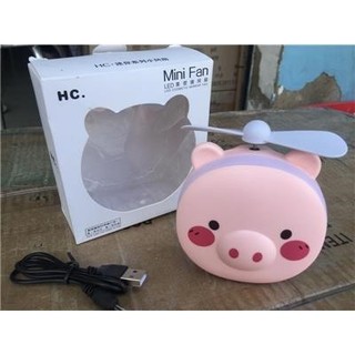Quạt, gương, đèn cầm tay 3 trong 1