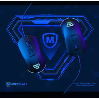 Chuột vi tính Micropack Wired Rainbow Gaming  Mouse-Black