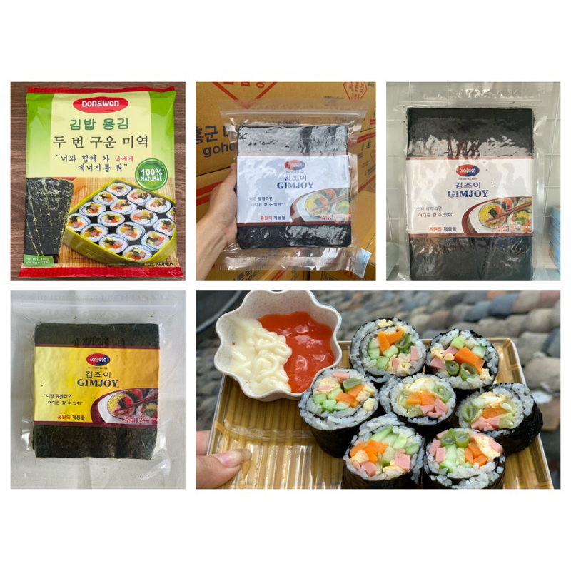 Lá kim cuốn cơm 50 lá Dongwon