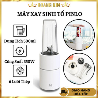  Máy xay đa năng Xiaomi Pinlo YM-B05 dung tích 500ml công suất 350W 6 lưỡi dao thép không gỉ sắc bén xay đá xay thực phẩm 