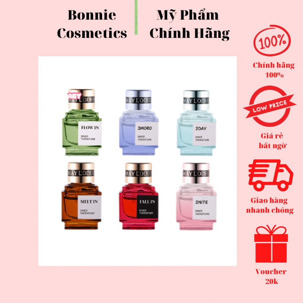 Nước hoa vùng kín May L'odeur mùi hương sang trọng, dưỡng ẩm 7ml - BonnieCosmetics