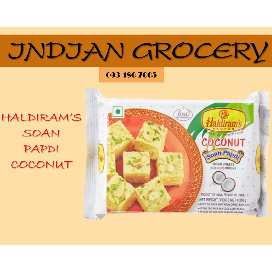 HALDIRAM'S COCONUT SOAN PAPDI