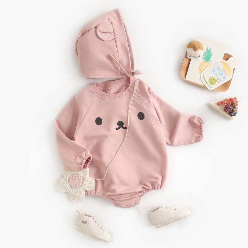 Pass Body suit áo liền thân cho bé 0-6 tháng