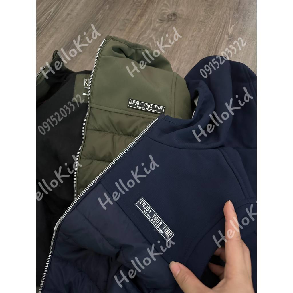 Áo khoác nhẹ xuất Âu cho bé