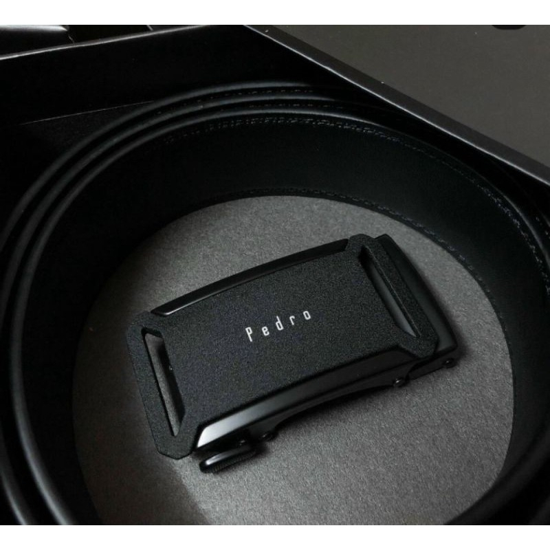 Thắt lưng nam pedro mẫu mới 1m2 x3.5cm full box + túi giấy