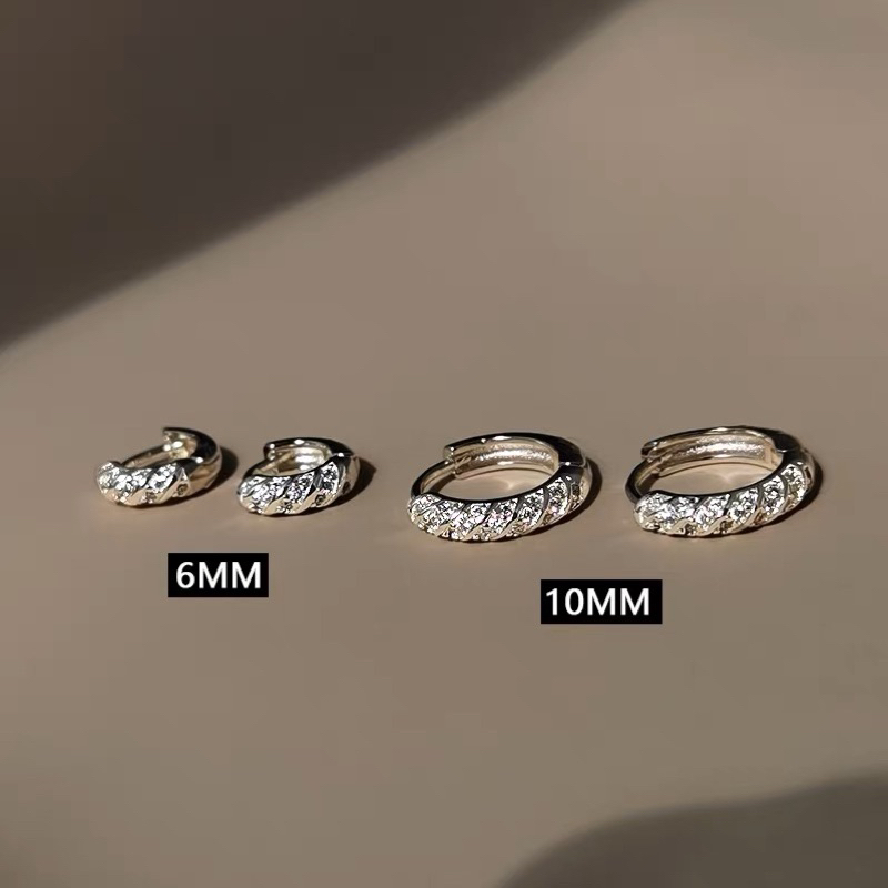 khuyên tai bạc JEWEL