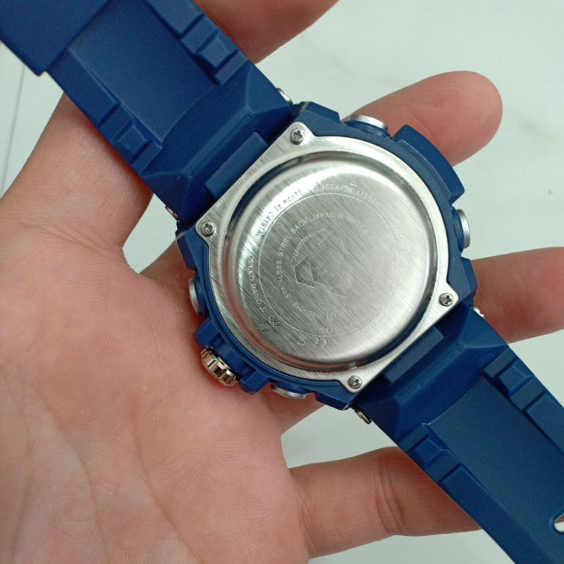 Đồng hồ si nhật nam hiệu CASIO G-SHOCK 2 máy độ mới cao 99% phù hợp nam tay to