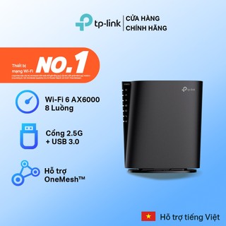Bộ phát wifi tp-link archer ax80 8 luồng với cổng 2.5g ax6000